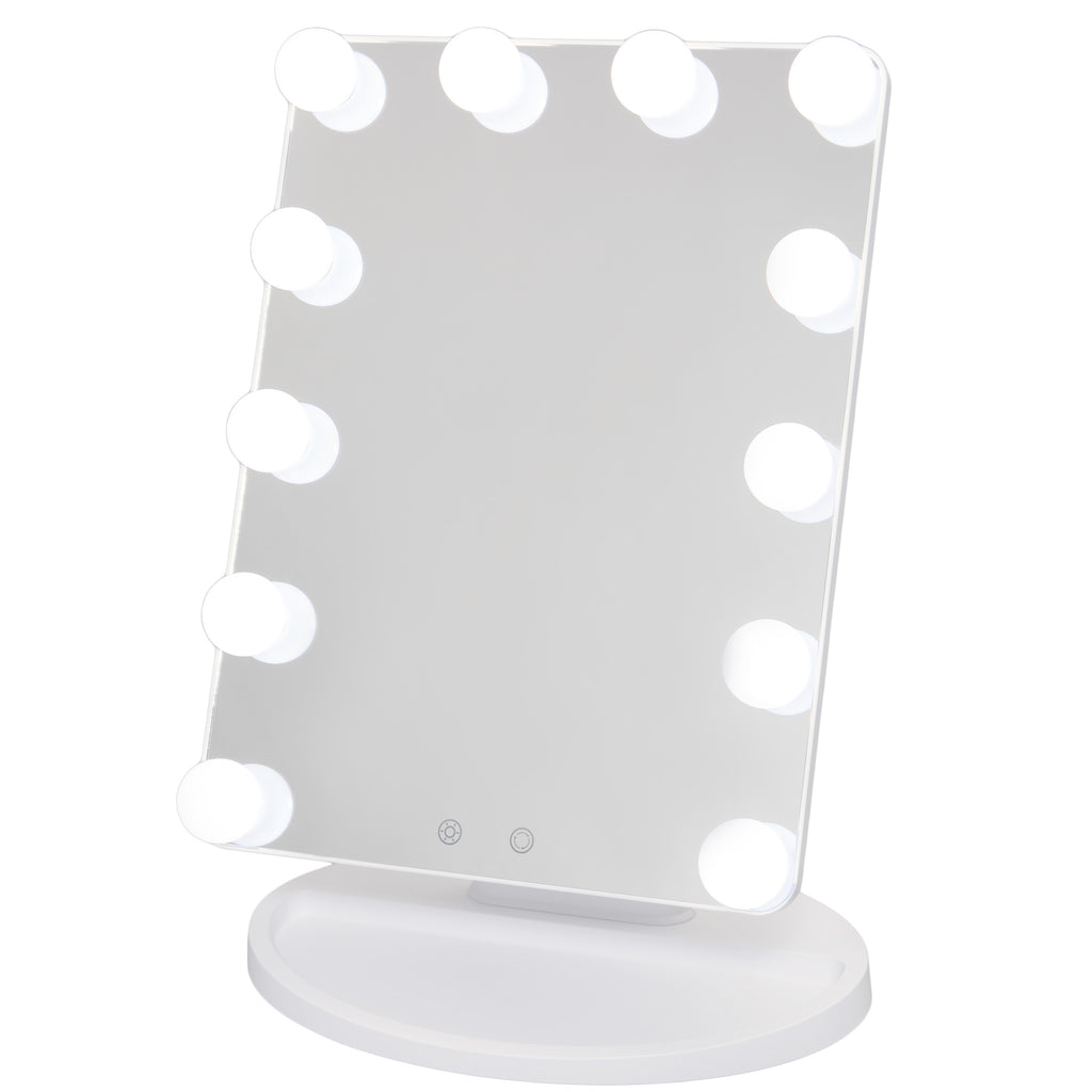 Small Makeup Mirror Vanity Hollywood LED Lights