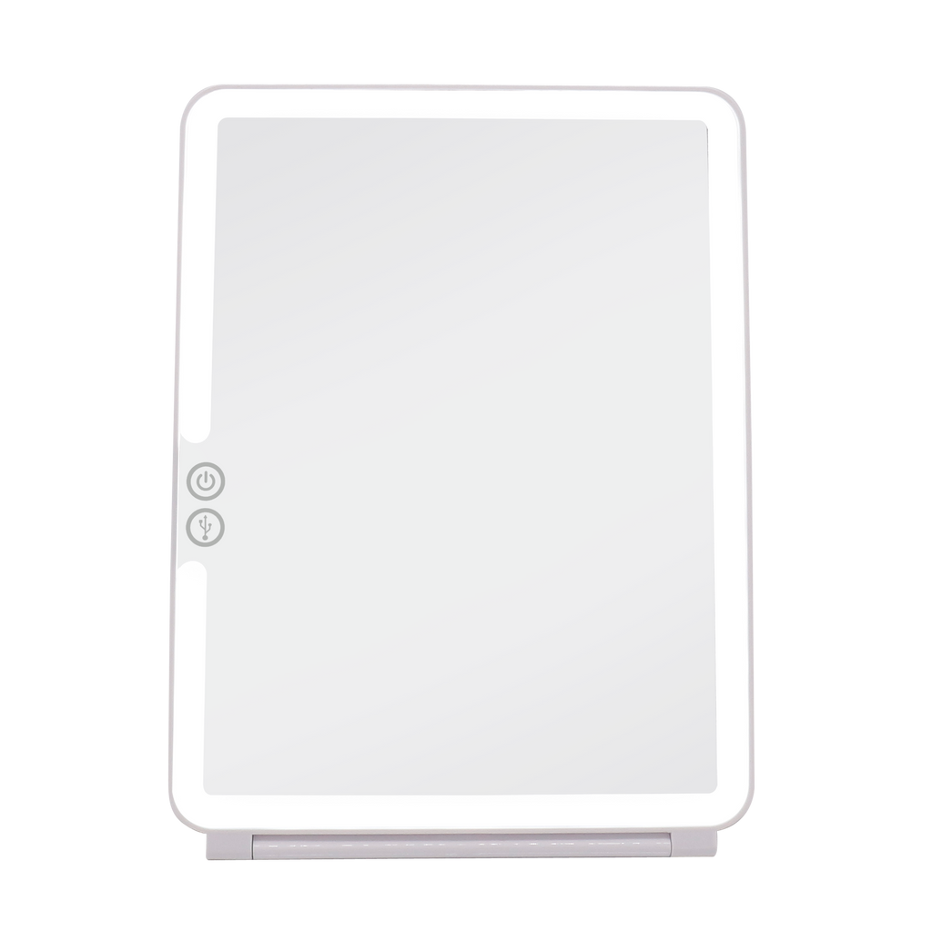 Portable Travel Makeup Mirror LED Light